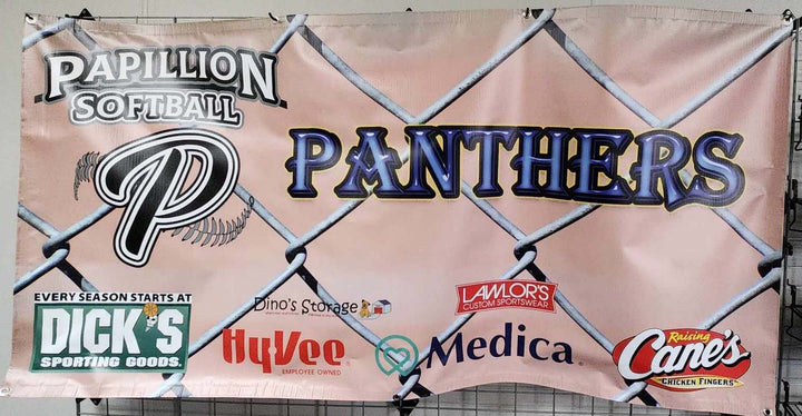 Customizable Senior Sports Banner :: Football