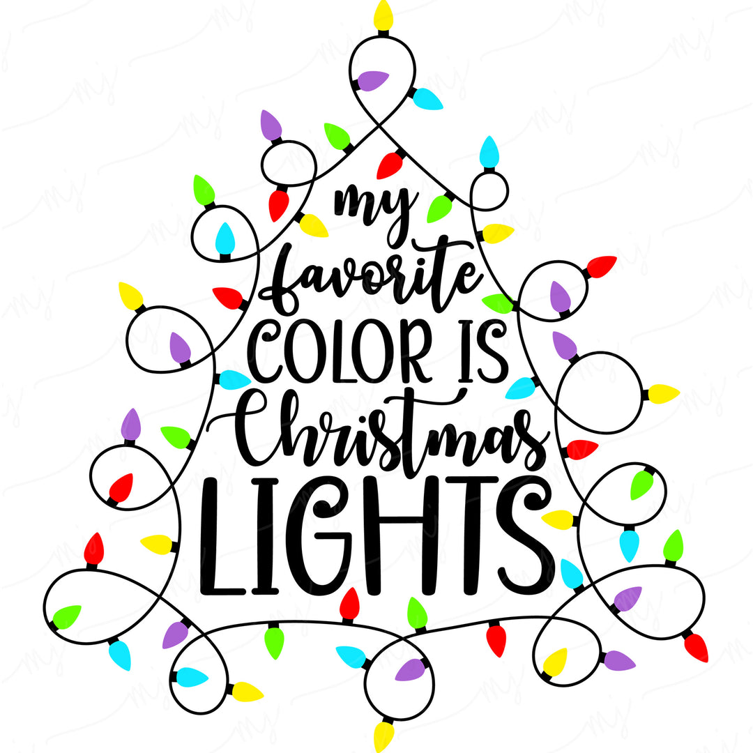 Transfer :: Christmas Lights #CMAS25