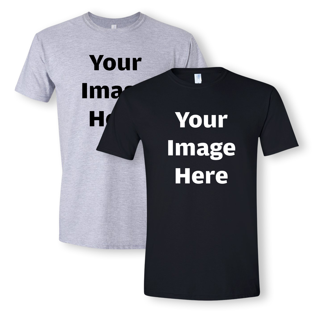 Gildan SoftStyle Full Color Shirts $5ea (up to XL) - Min 25 Shirts
