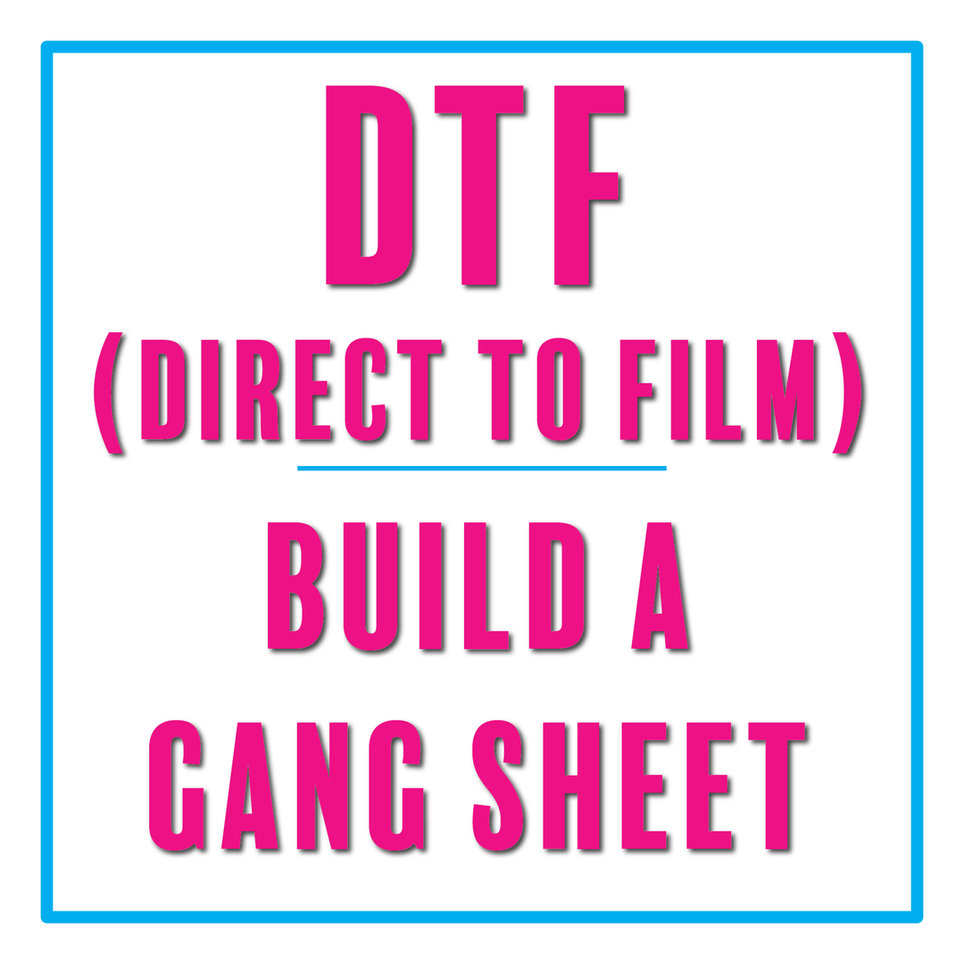 DTF Custom Transfer :: Build a Gang Sheet (DTF) 24in Length and up