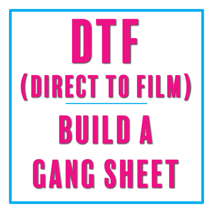 DTF Custom Transfer :: Build a Gang Sheet (DTF)