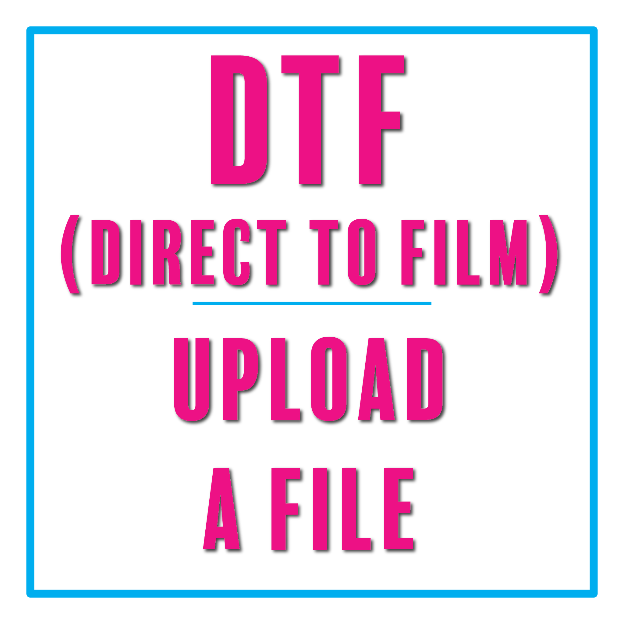 Local Pickup Only DTF Transfers, Custom DTF Prints Ready to Press, Full  Color Custom Transfers, Direct to Film, Personalized Heat Transfers