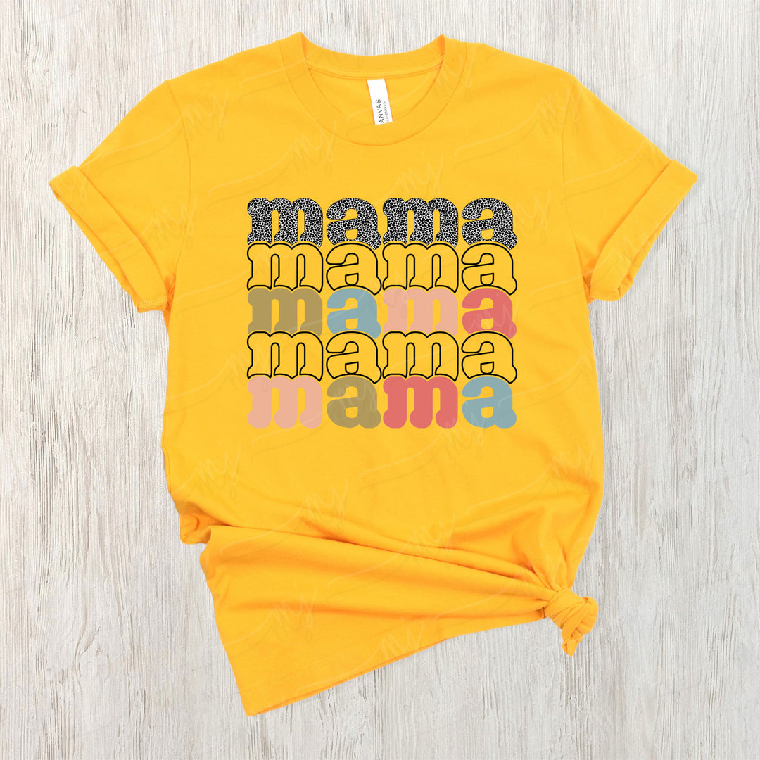 mama retro transfer diy, dtf, ready to press