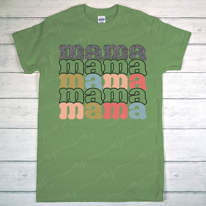 mama retro transfer diy, dtf, ready to press