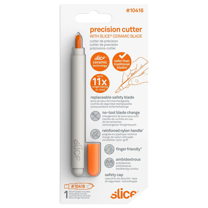 Slice Retractable Precision Cutter with Safety Ceramic Blade :: SL10417