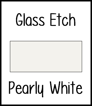 StyleTech Glass Etch :: Pearl White :: 15" x 10yd