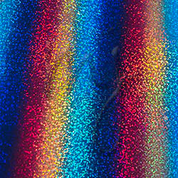 Deco Sparkle HTV :: Rainbow :: 19" x 12"