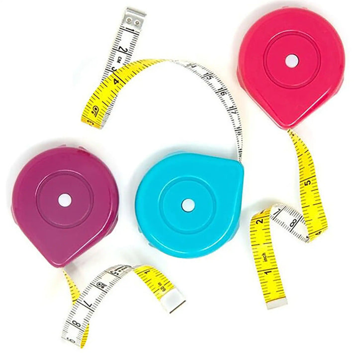 Dritz Retractable Tape Measure :: 60" Assorted Colors