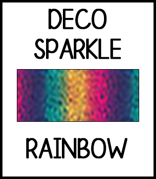 Deco Sparkle HTV :: Rainbow :: 19" x 5yds