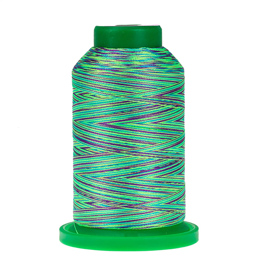 Isacord Poly Variegated 1000m :: 9971 Emerald City