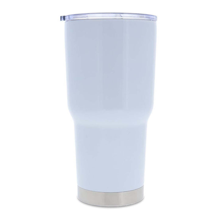 Stainless Steel Sublimation Tumbler :: 30oz White