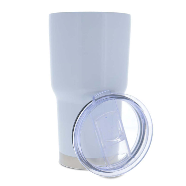 Stainless Steel Sublimation Tumbler :: 30oz White