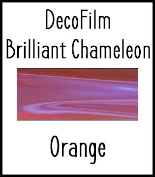 DecoFilm Brilliant Chameleon HTV :: Orange :: 19" x 5yds