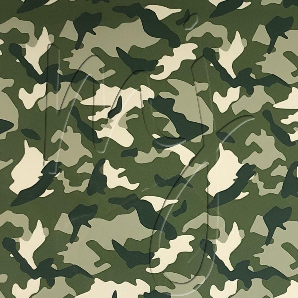 ThermoFlex Fashion Patterns HTV :: Green Camo :: 12" x 5yds