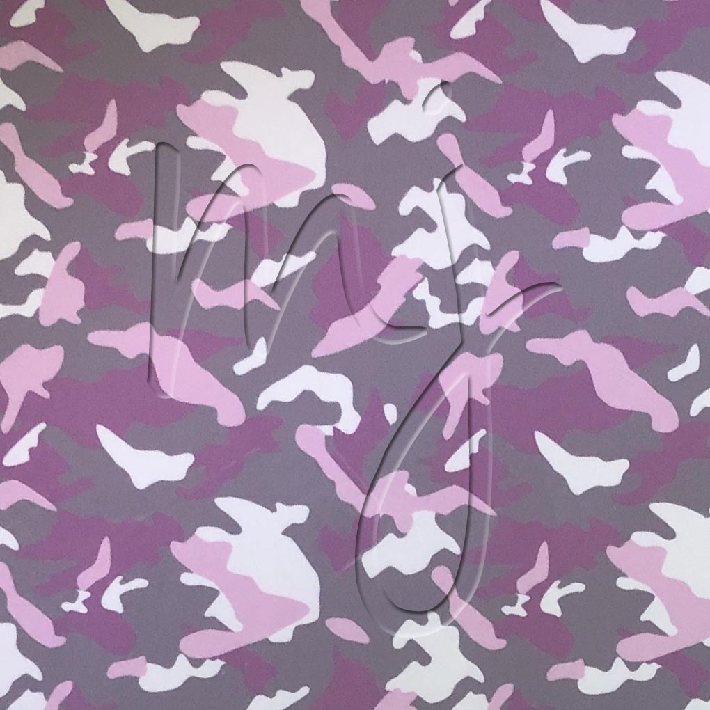 ThermoFlex Fashion Patterns HTV :: Pink Camo :: 15" x 12"