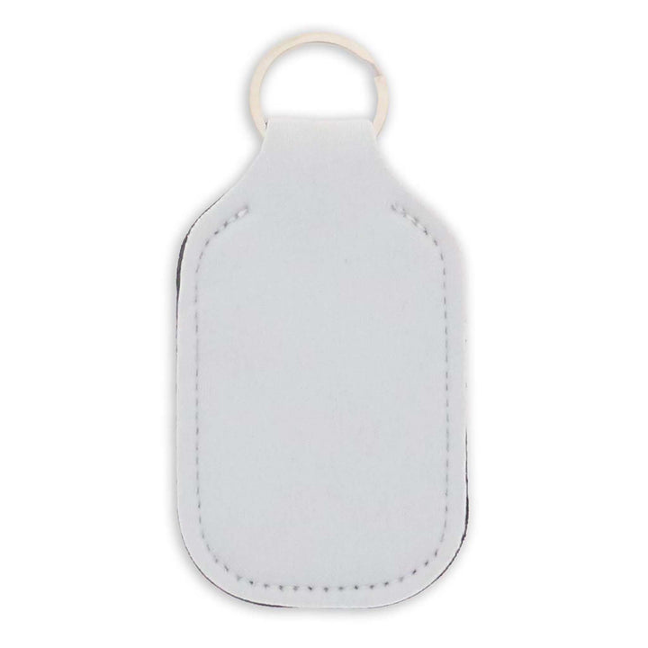 Neoprene Hand Sanitizer Sublimation Keychain