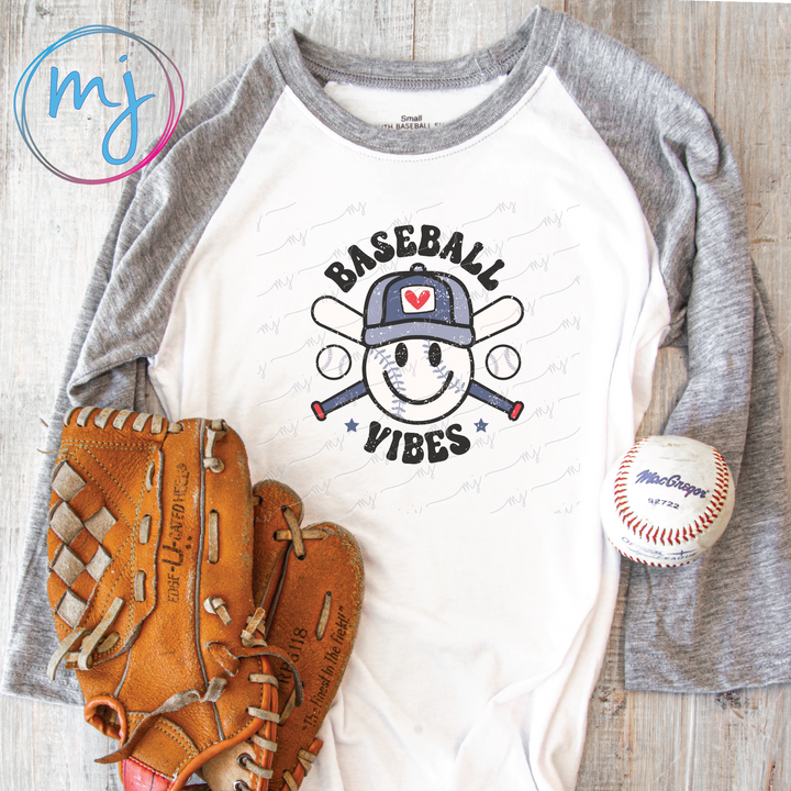 Transfer :: Baseball Vibes Distressed #1