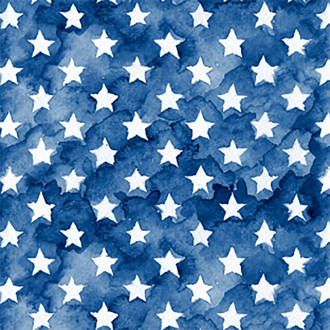 *CLEARANCE* Pattern Adhesive Vinyl :: Blue Stars