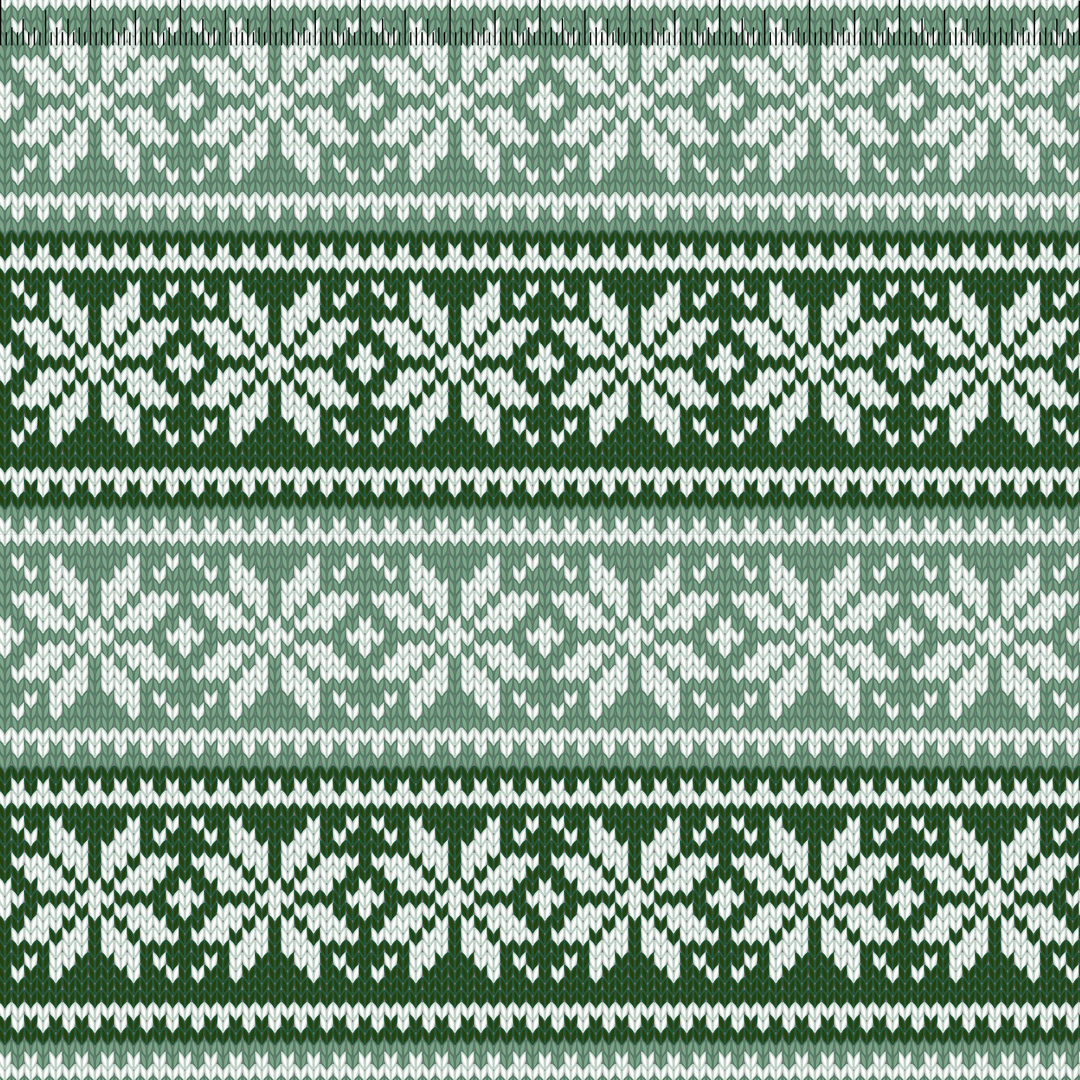 Athena Vinyl :: Holiday Green Sweater