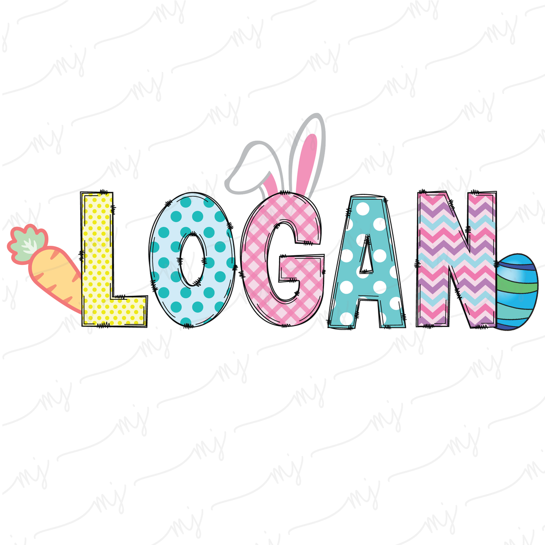 Transfer :: Easter Custom Name #1