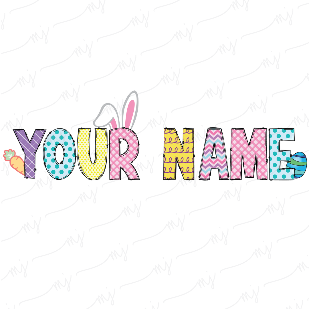 Transfer :: Easter Custom Name #1