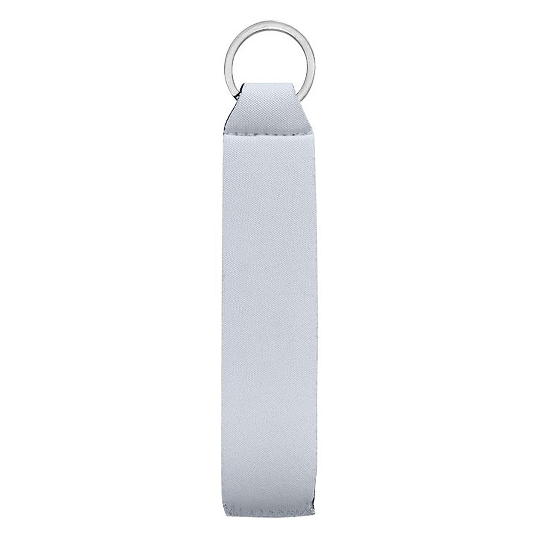 Neoprene Sublimation Wristlet Strap Keychain