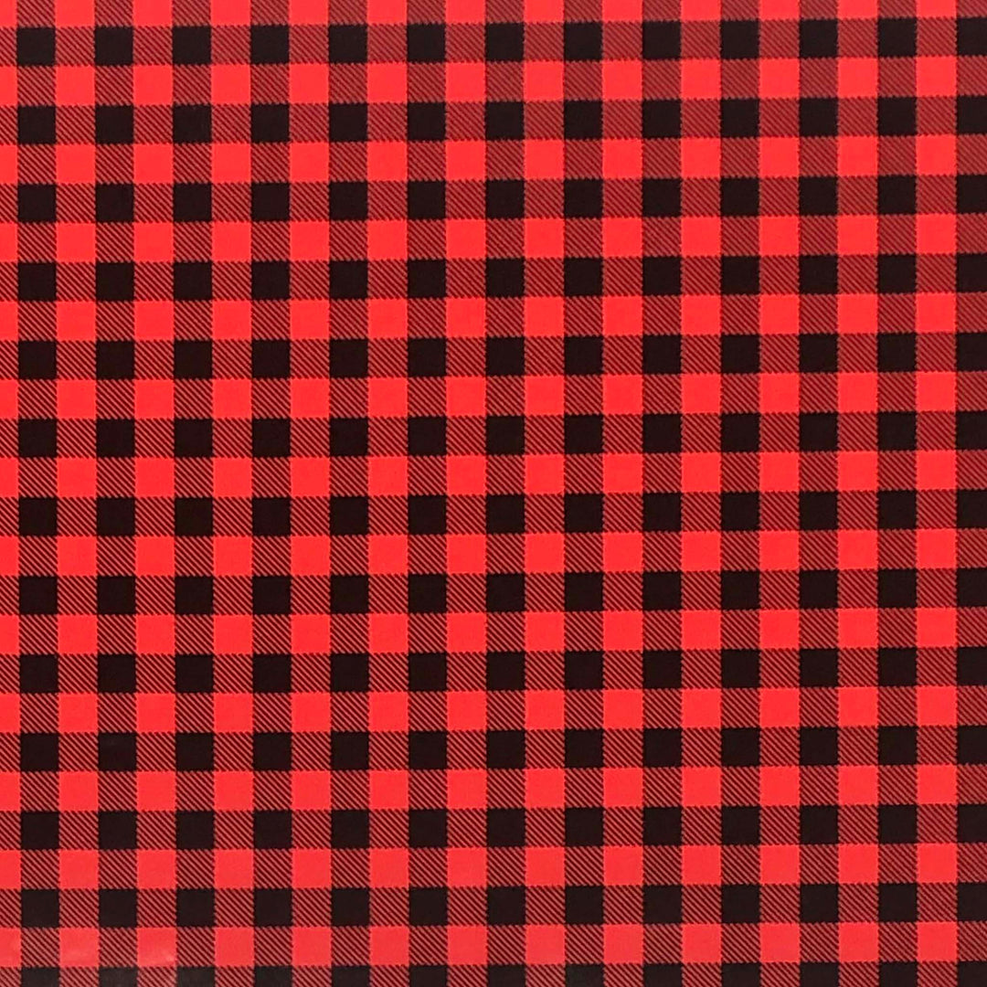 Adhesive Pattern HTV :: Buffalo Plaid