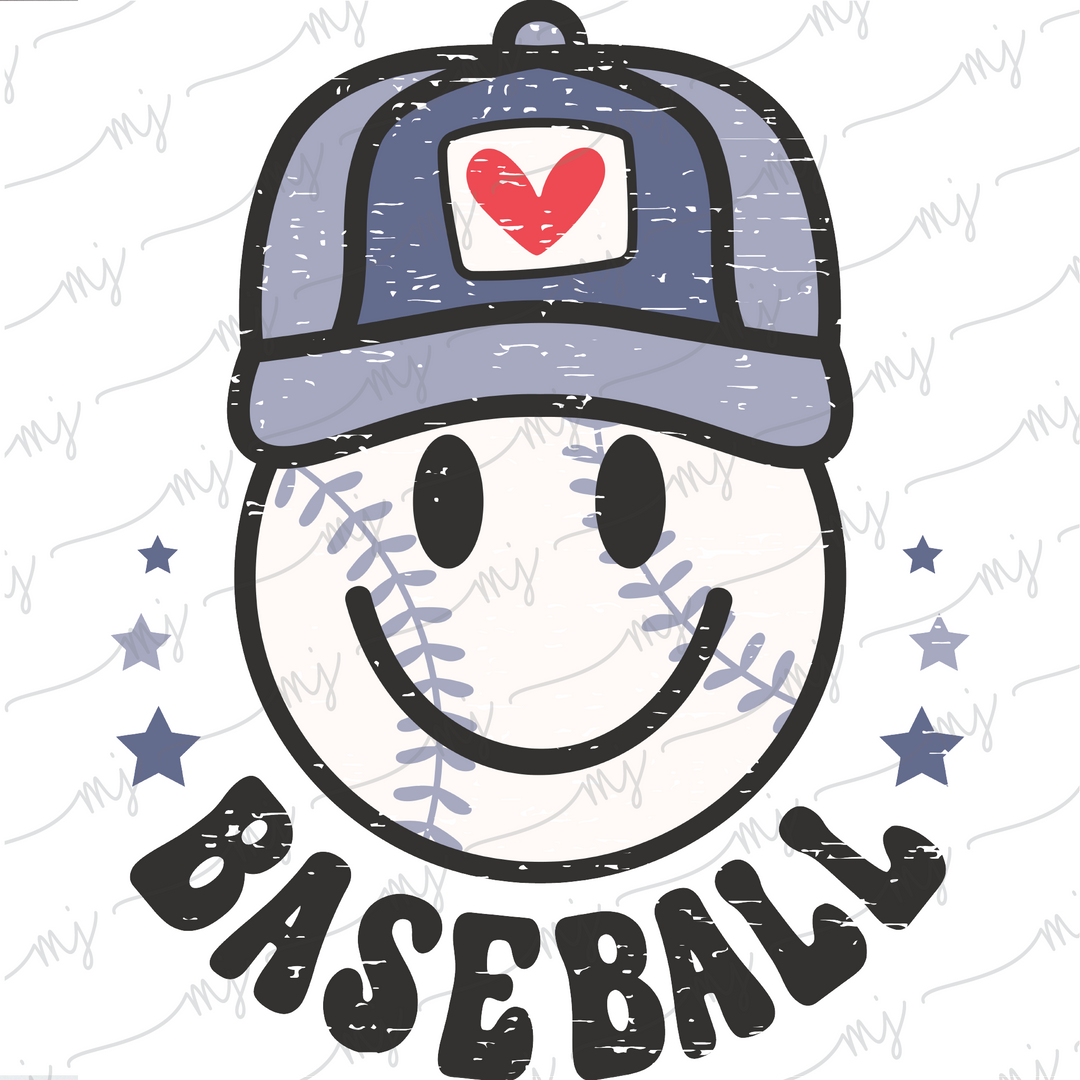Transfer :: Retro Baseball Distressed #2