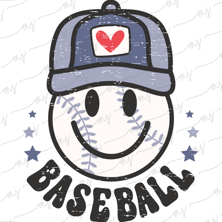 Transfer :: Retro Baseball Distressed #2