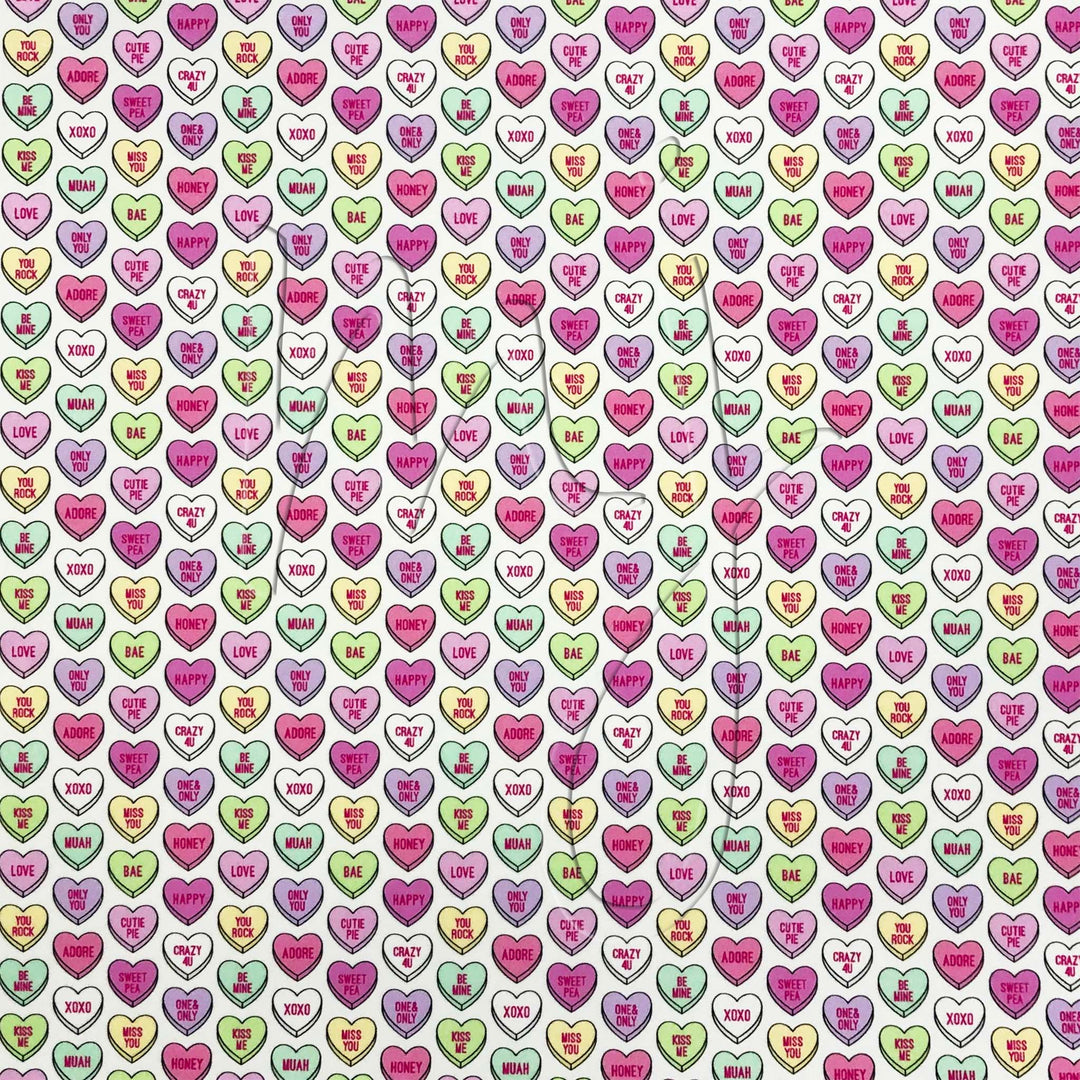 ThermoFlex Fashion Patterns HTV :: Candy Hearts VAL04