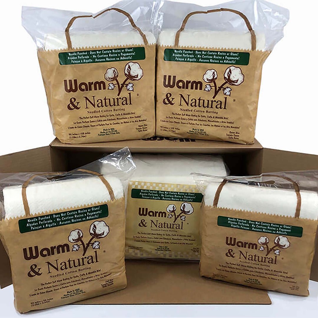 Warm & Natural Cotton Batting for Quilting