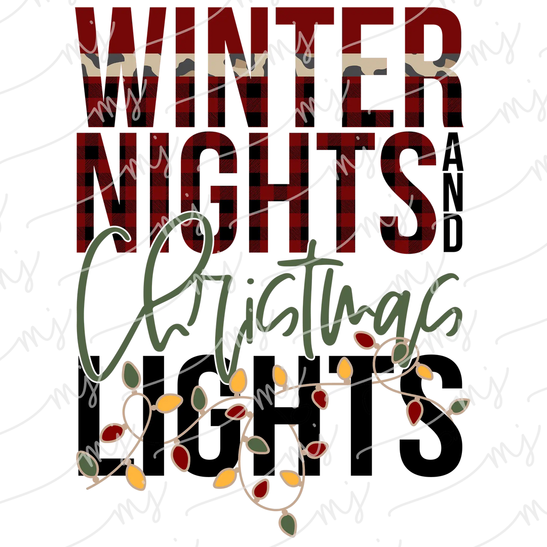 Transfer :: Winter Nights & Christmas Lights