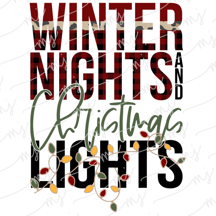 Transfer :: Winter Nights & Christmas Lights