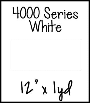 StyleTech 4000 Vinyl :: White :: 12" x 1yd