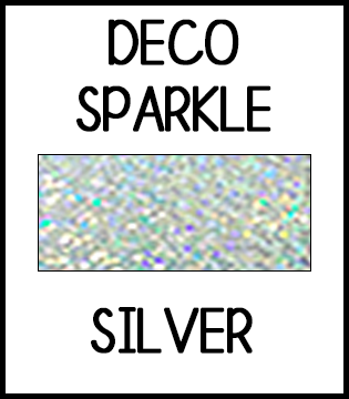 Deco Sparkle HTV :: Silver :: 19" x 12"