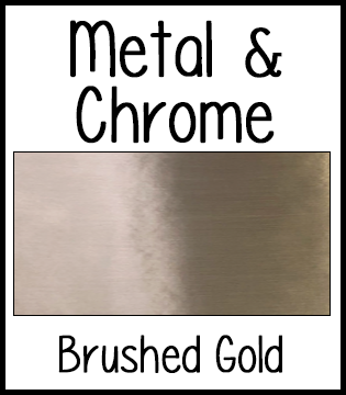 StyleTech Metal / Chrome Vinyl :: 000 Brushed Gold :: 24" x 10yd