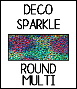 Deco Sparkle HTV :: Round Multi :: 19" x 5yds