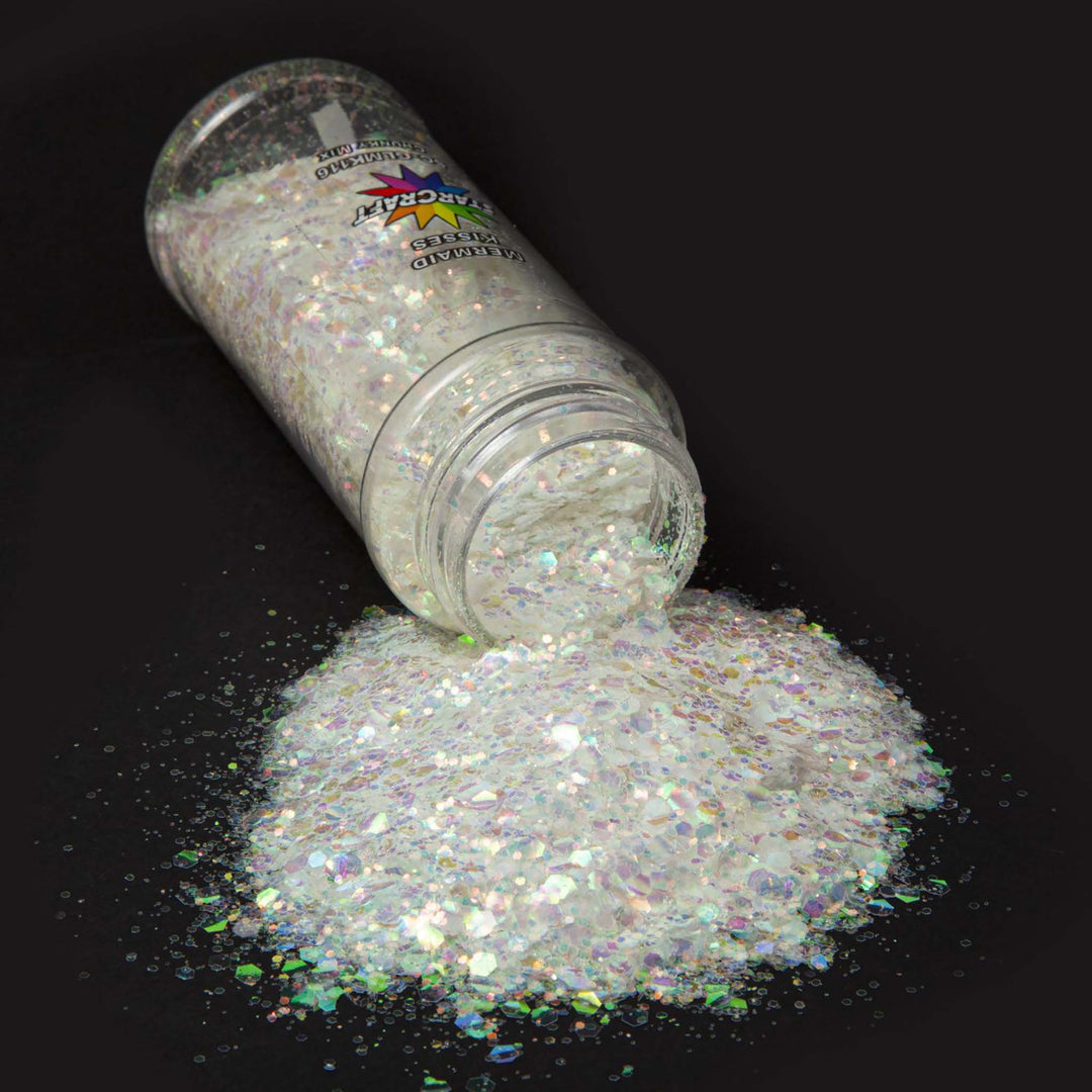 StarCraft Glitter :: Chunky & Shapes :: Mermaid Kisses (3.75oz bottle)