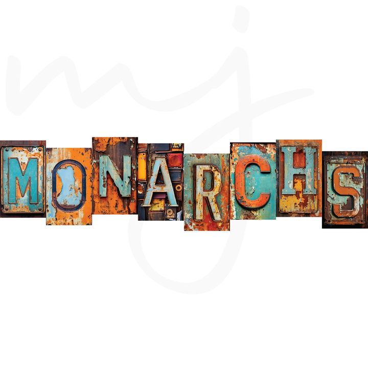 14569-Monarch Plate