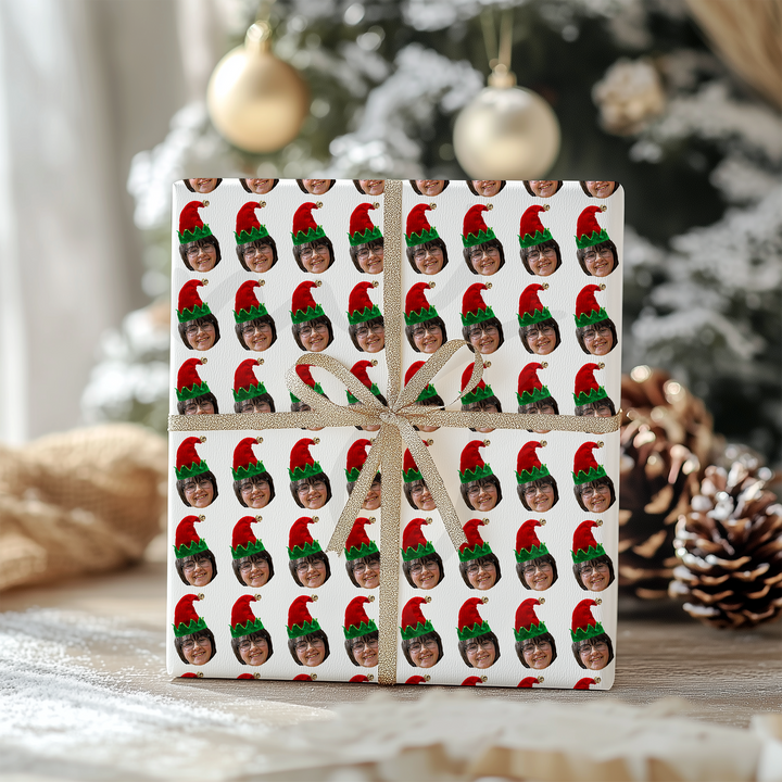 Custom Wrapping Paper :: Elf