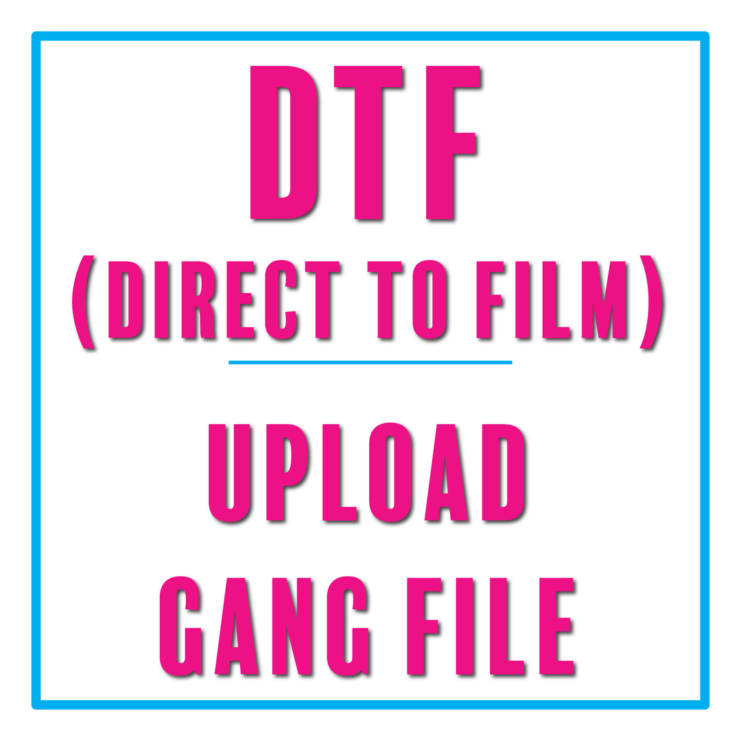 DTF Custom  (GLITTER & REGULAR) Transfer :: Gang Sheet Upload