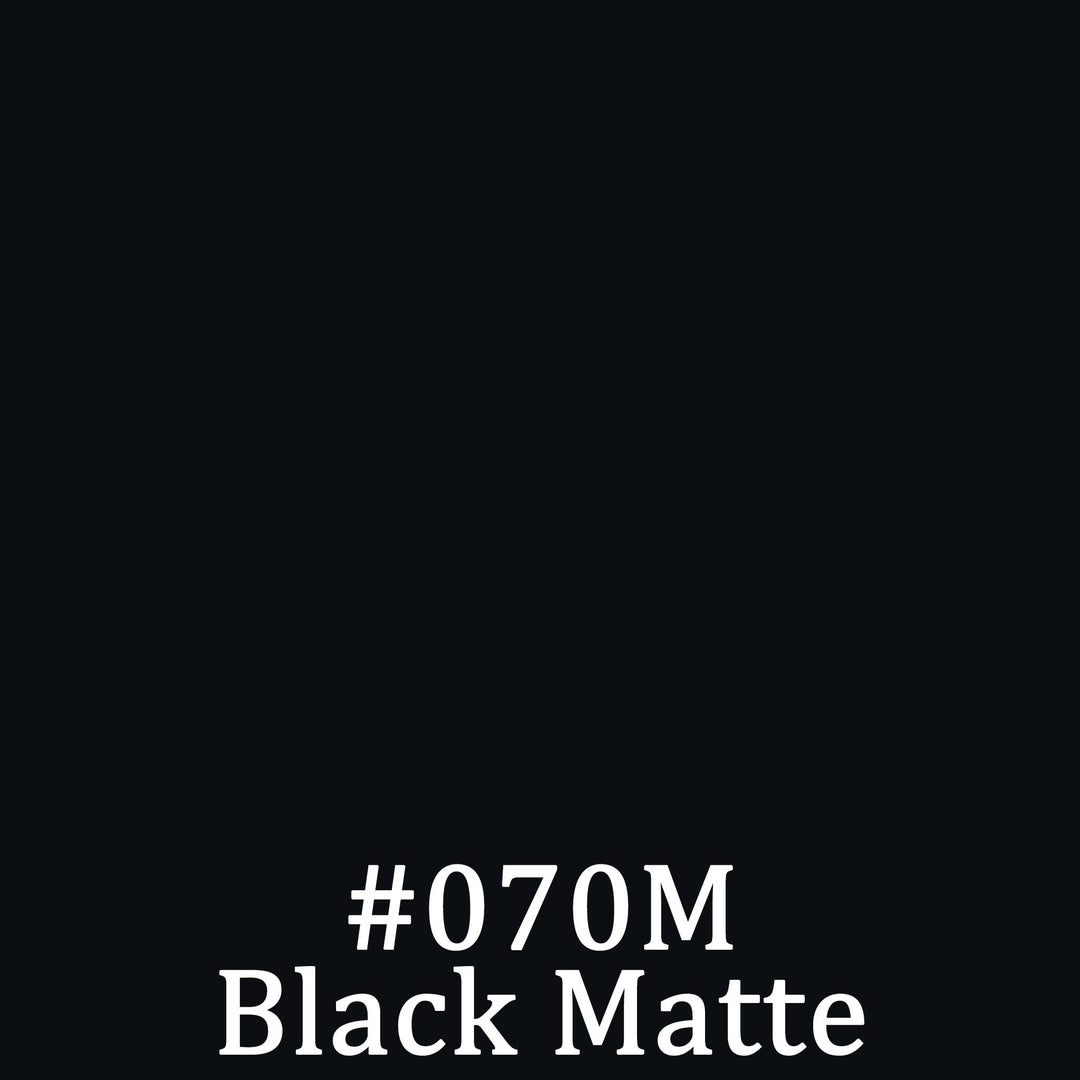 070m Matte Black Adhesive Vinyl | Oracal 651