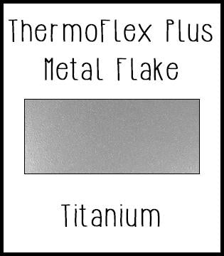 ThermoFlex Plus Metal Flake HTV :: Titanium :: 15" x 12"
