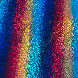 Deco Sparkle HTV :: Rainbow ::  19" x 12"