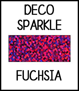 Deco Sparkle HTV :: Fuchsia :: 19" x 5yds