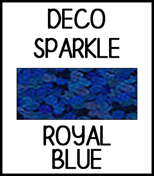 Deco Sparkle HTV :: Royal Blue :: 19" x 12"