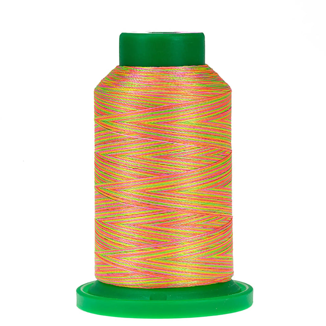 Isacord Poly Variegated 1000m :: 9914 Neon Brights
