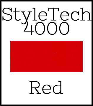 StyleTech 4000 Vinyl :: Red :: 12" x 5yds
