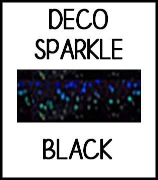 Deco Sparkle HTV :: Black :: 19" x 5yds
