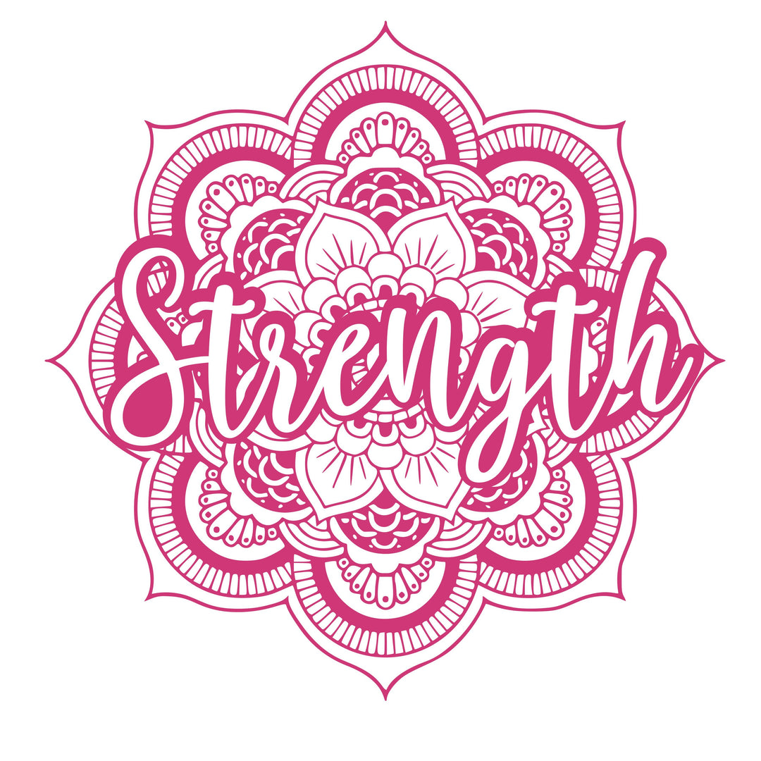 Shirt Non-Distressed with Vinyl Design "Strength"